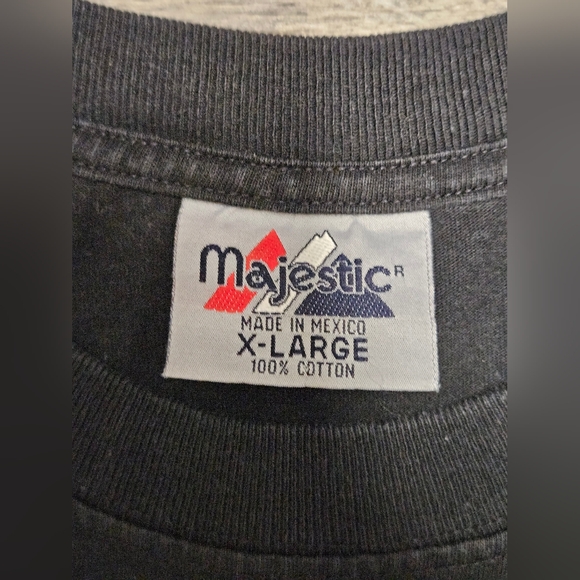 Vintage 2000 Majestic Authentic Collection MLB Baltimore Orioles Mens XL T-shirt - Picture 5 of 8